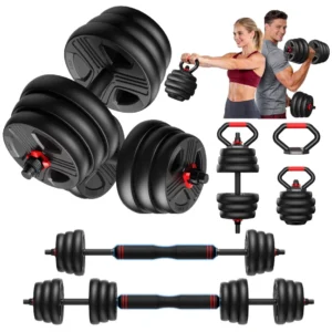 FITPLAM Adjustable 5 in 1 Free Weights Set