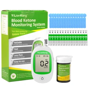 Blood Ketone Meter Kit for Keto Diet Testing
