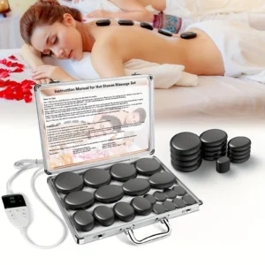 Hot Stones Massage Set With Temperature Adjustment
